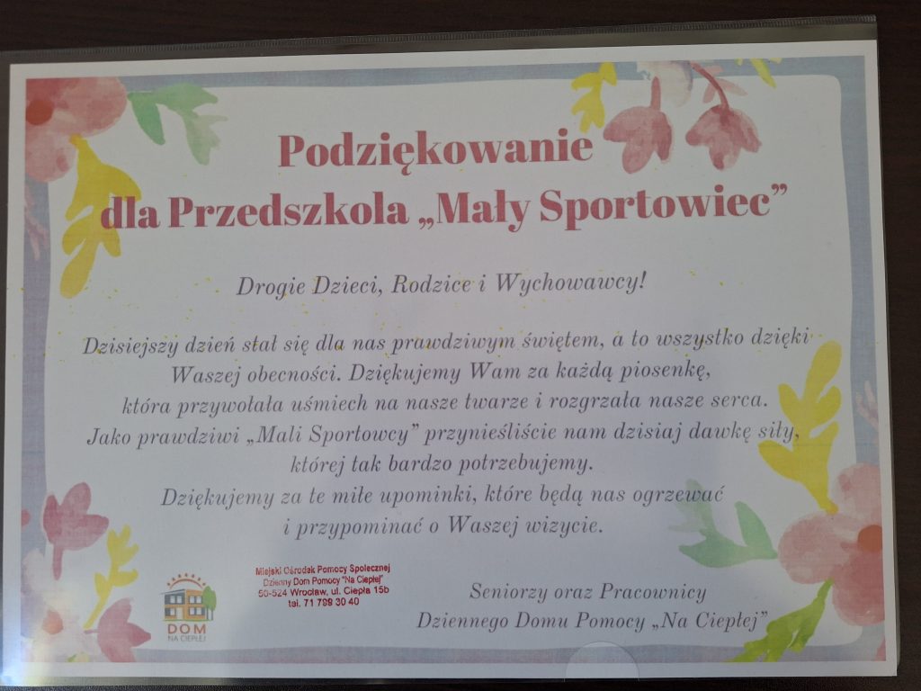 Podziękowanie